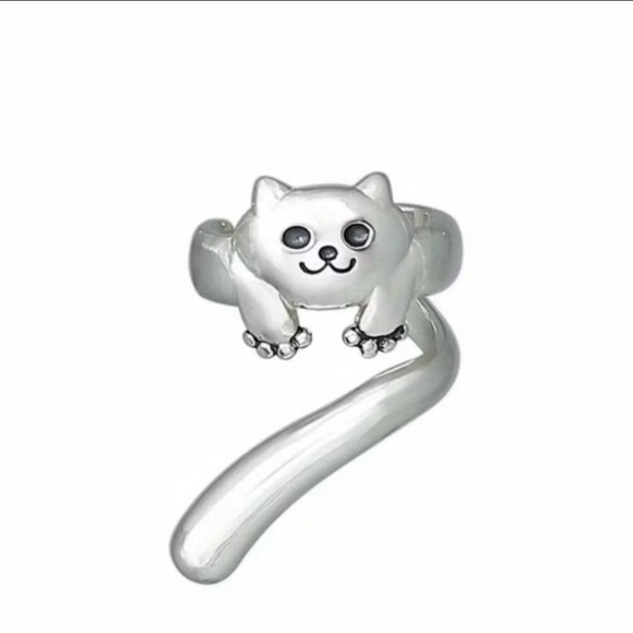 Cute Cat Ear Cuff Earring - Picture 2 of 3